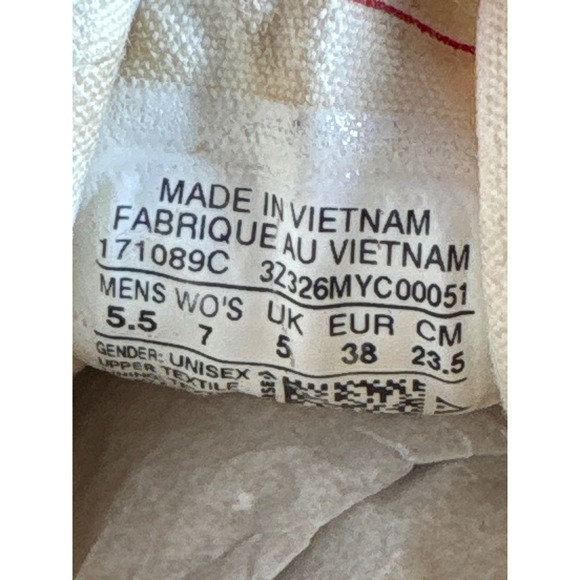 Converse Run Star Hike Hi Top Platform Sneakers Tonal Marble Egret Womens Sz 7 - Picture 7 of 9